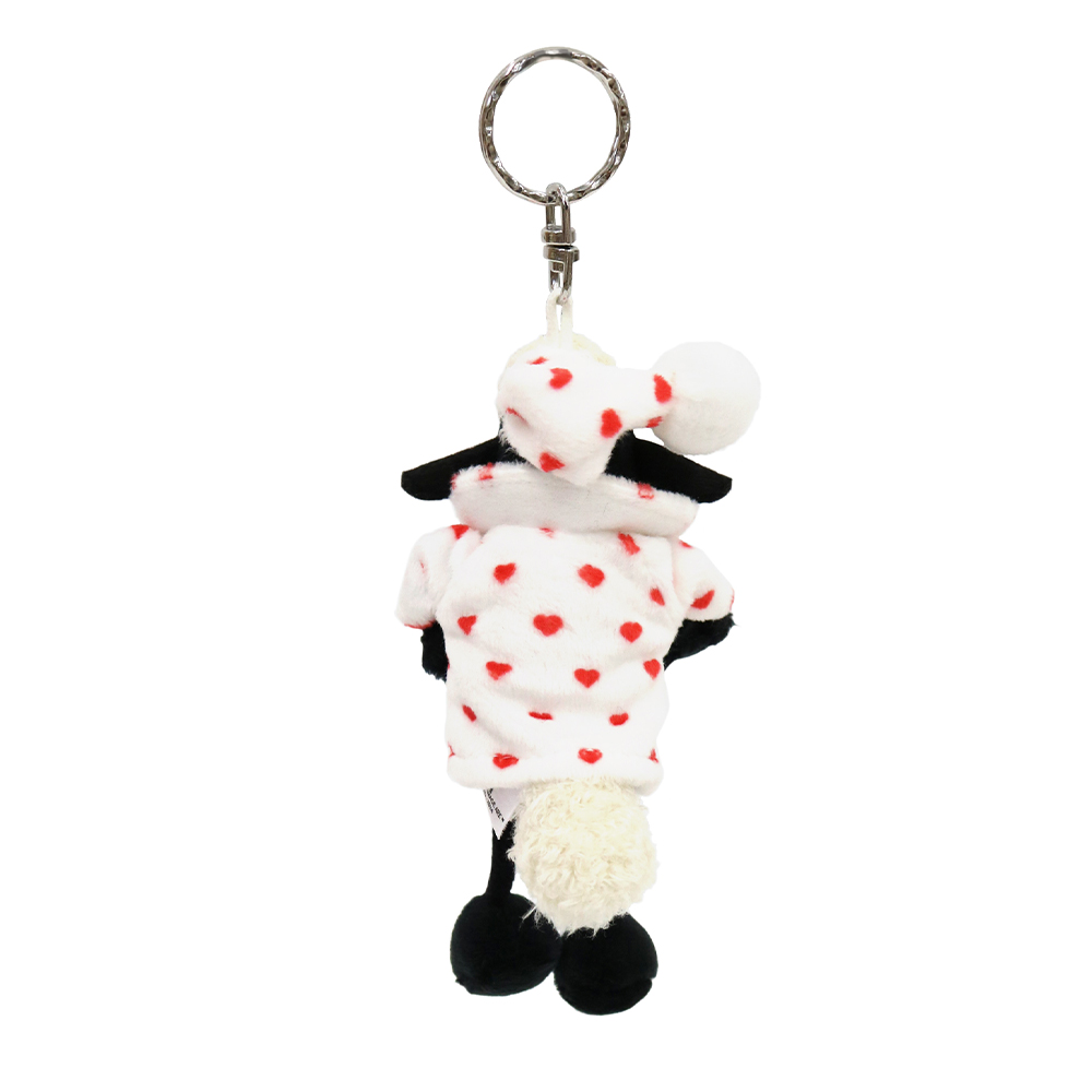 ひつじのショーンぬいぐるみ ホワイトハートセーターver キーホルダー ひつじのショーン公式オンラインショップ Shaun the Sheep