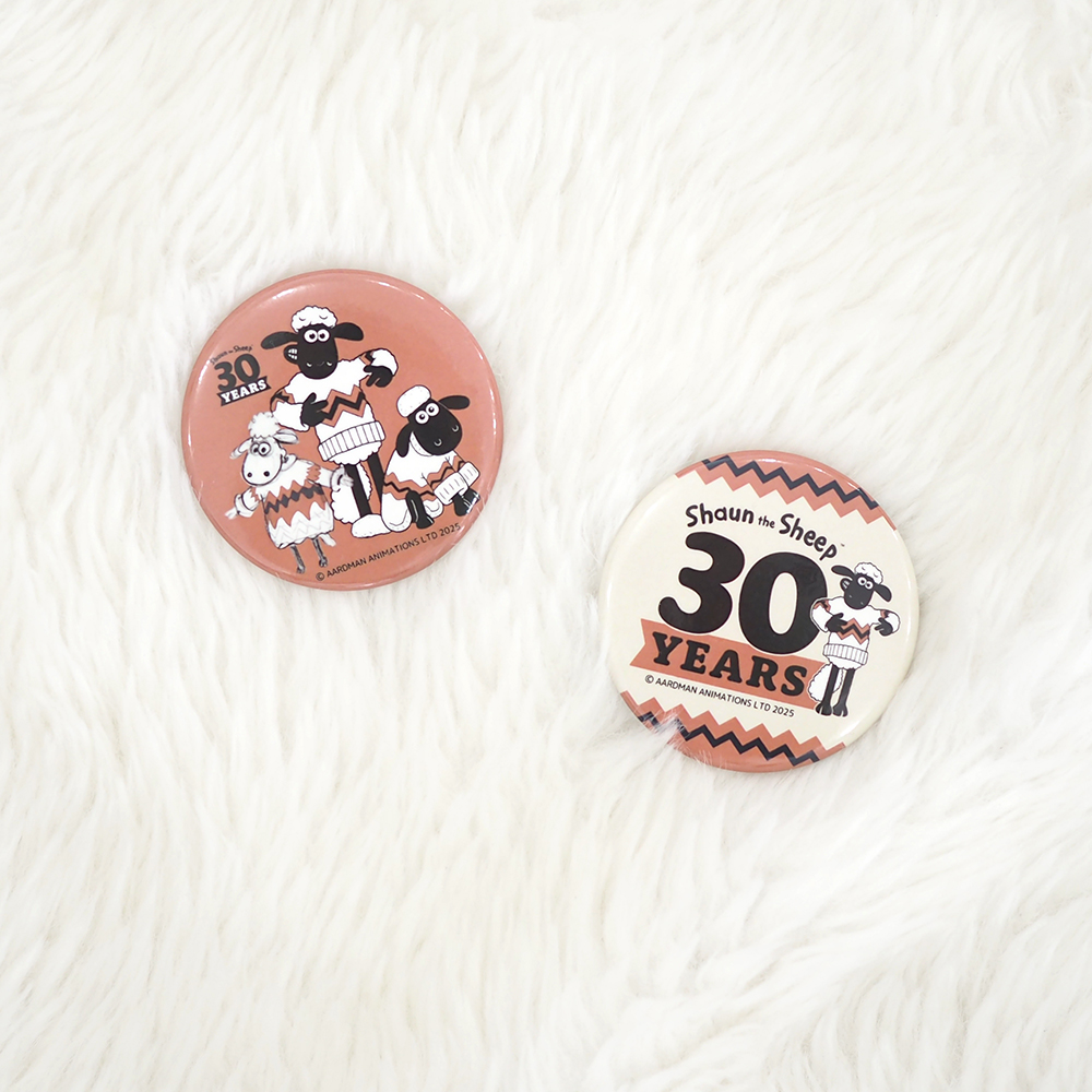 m 缶バッジ×30 ひつじのショーン公式オンラインショップ Shaun the Sheep