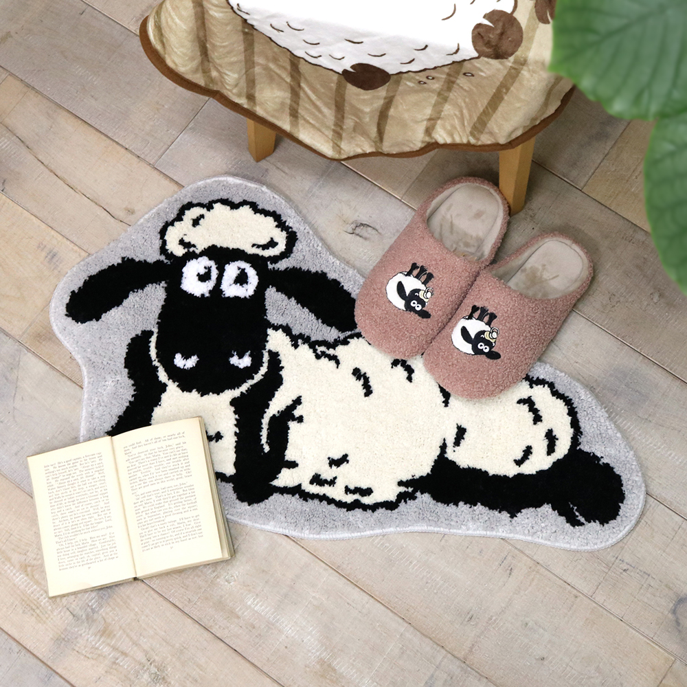 Maison STRAY SHEEP 羊デザインラグ Maison STRAY SHEEP 羊デザイン